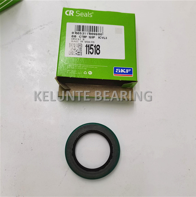 Original SKF 11518 CR shaft oil seal with metal case