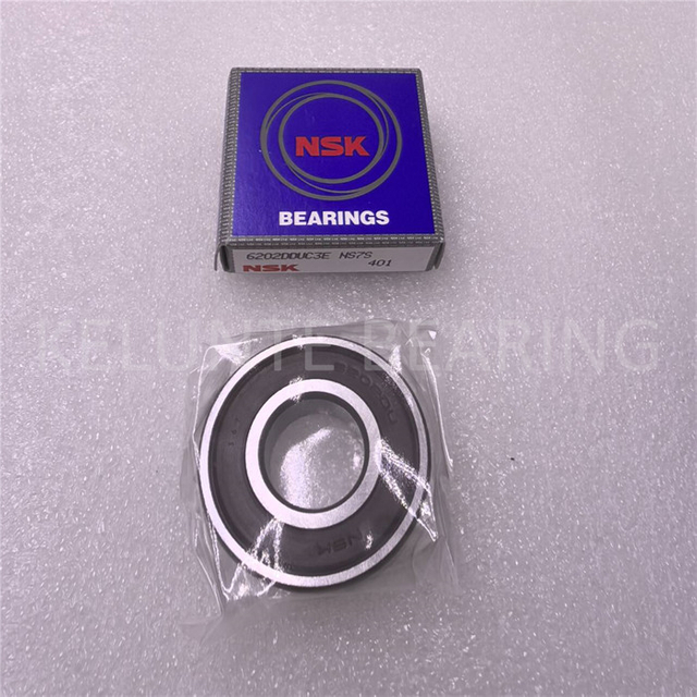 Original NSK 6202DDU Japan ball bearing price list 6202