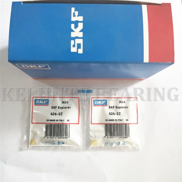 Hot sale skf bearings 626-2Z 6x19x6mm Sealed miniature ball bearing 626