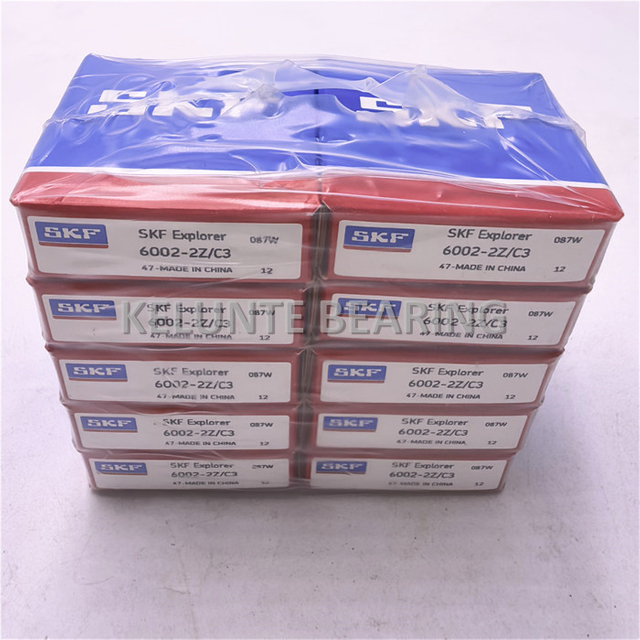 Genuine SKF 6002-2Z/C3 deep groove ball bearing 15x32x9mm