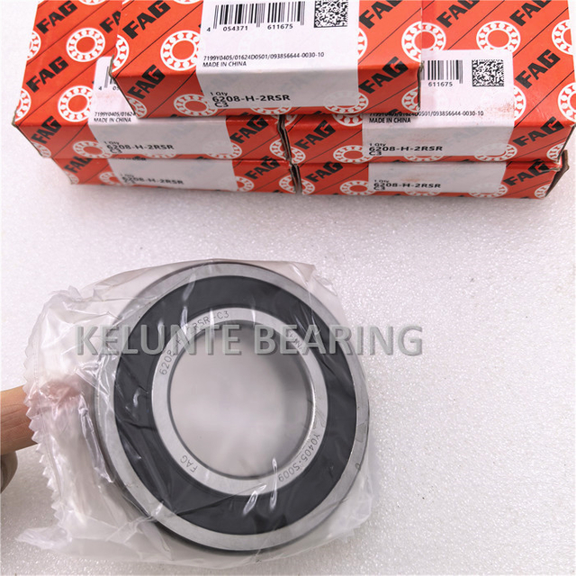 FAG Ball Bearing 6208-H-2RSR Radial Bearing 40*80*18mm