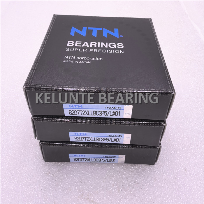 NTN original 6207T2XLLBC3P5 Deep Groove Ball Bearing 35x72x17mm