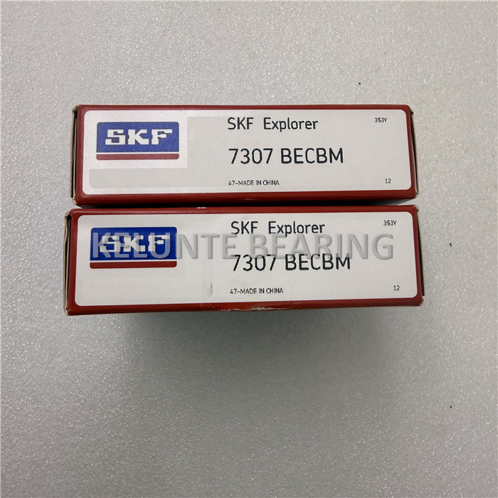 SKF 7307BECBM angular contact ball bearing 35x80x21mm