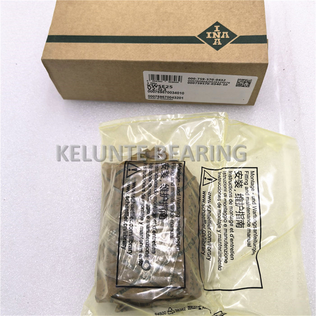 INA Linear Bearing KWSE25-V2-G3 with original