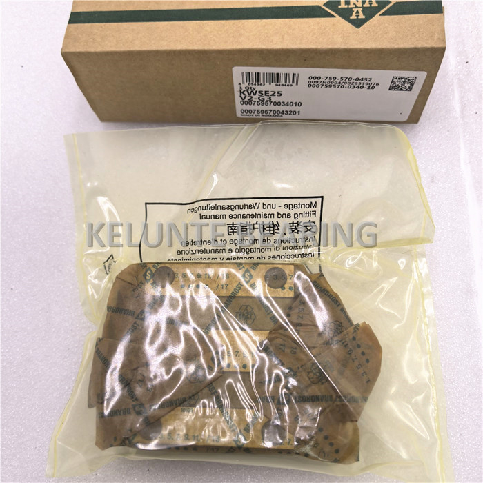 INA KWSE25-V2-G3 original brand linear ball bearing unit