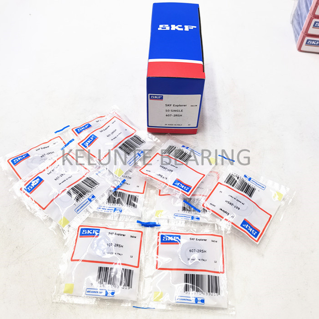 SKF original miniature bearings 607-2RSH 7*19*6mm 