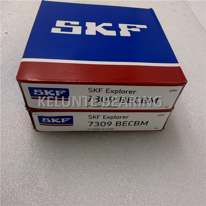 SKF 7309BECBM angular contact ball bearing 45x100x25mm