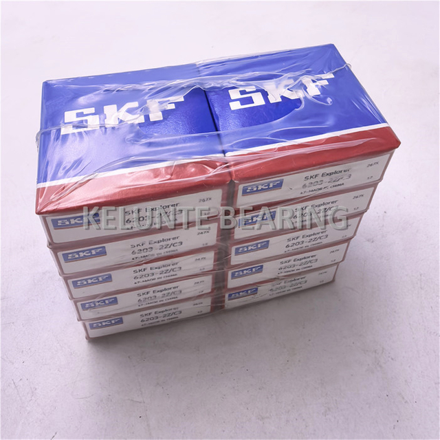 Original SKF 6203-2Z/C3 deep groove ball bearing 17x40x12mm