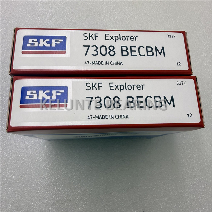 SKF 7308BECBM angular contact ball bearing 40x90x23mm