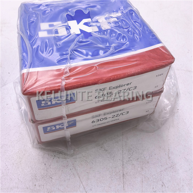 SKF Original 6305-2Z/C3 Deep Groove Ball Bearing 25x62x17mm